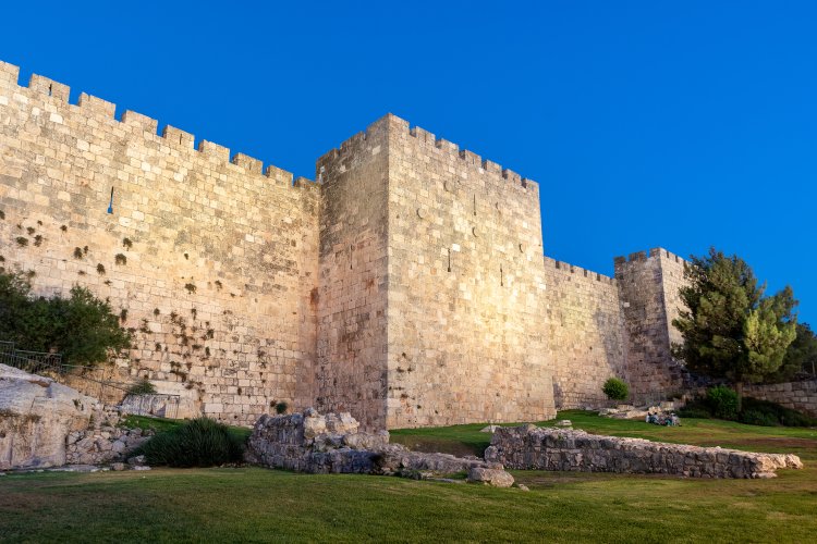 חומות ירושלים. קרדיט: שאטרסטוק